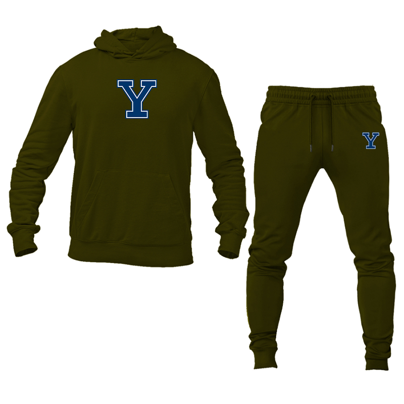 Men's  Yale Bulldogs Hoodie Joggers Set